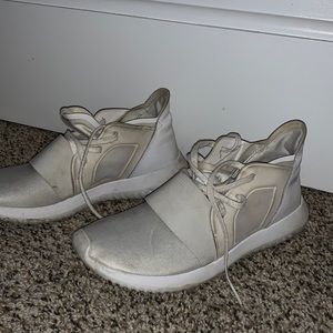 Off white adidas sneakers